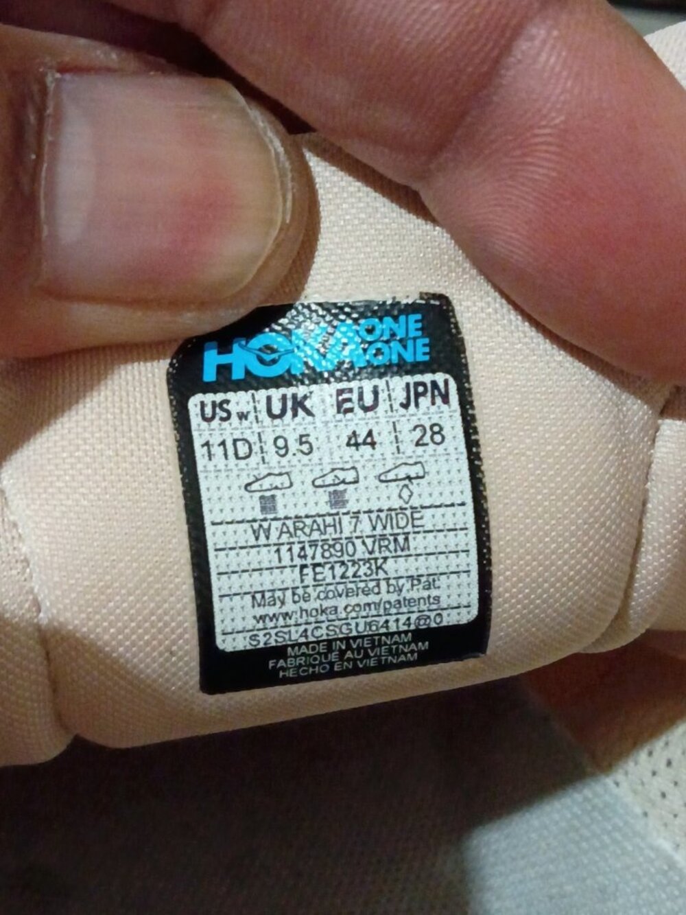 Hoka One One Arahi 7 Vanilla Cream Orange Running Shoes Women's Size 11D - Picture 2 of 13